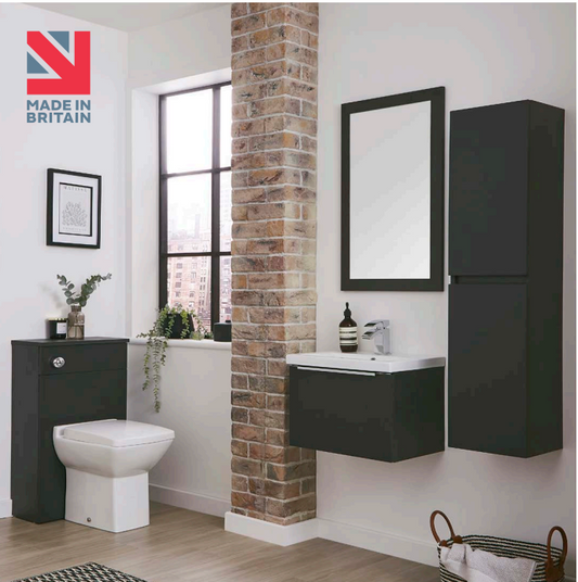 Matt Dark Grey Mirror