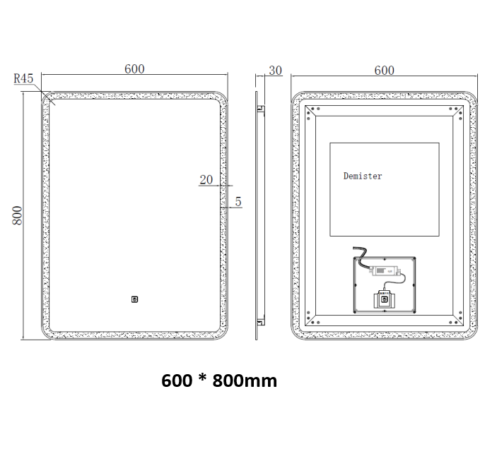 Alder LED Mirror LED Mirror