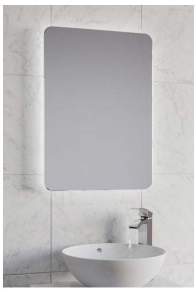 Garda 700x500mm LED Mirror