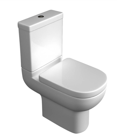 Project Round C/C WC Pan with Cistern & Soft Close Seat