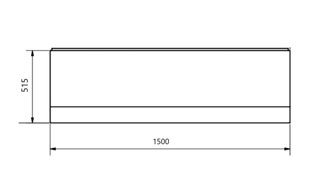 Luxe Front Bath Panel