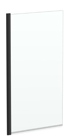 Nero Square Bath Screen