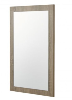 Oak Finish Mirror