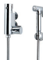 Round Douche Kit with Therm. Mixing Valve Brass Bodied Spray Head