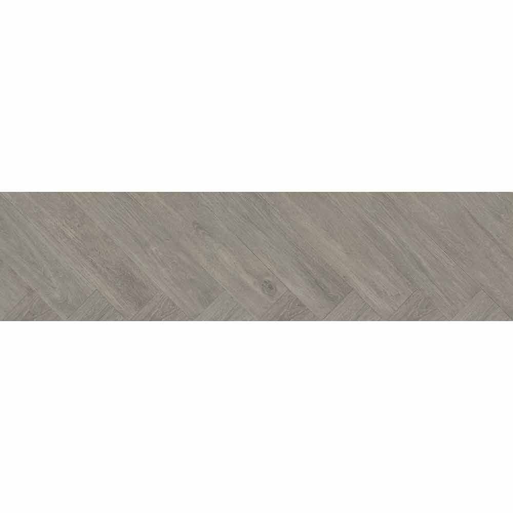 HydroClick Isadora Silver Elder Herringbone Laminate Flooring 1174mm x 294mm Pk/6