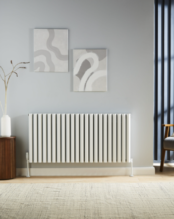 Toronto white Horizontal Radiators
