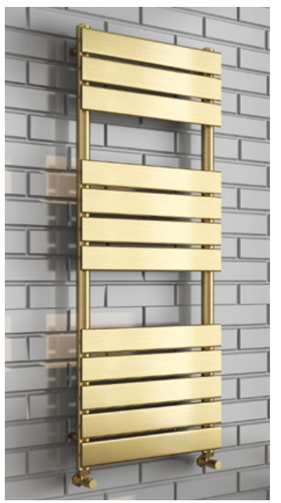 500*1200mm Brushed Brass Towel Rails