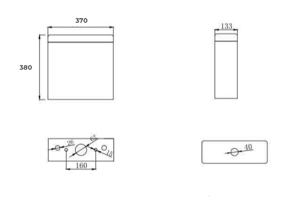 Project Round C/C WC Pan with Cistern & Soft Close Seat