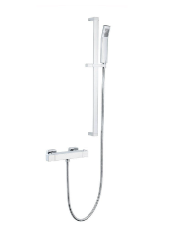Pure Thermostatic Bar Shower with Slide Rail Kit