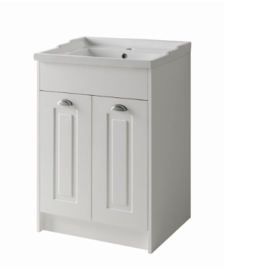 Astley 600mm Floor Standing 2-Door Unit with Basin